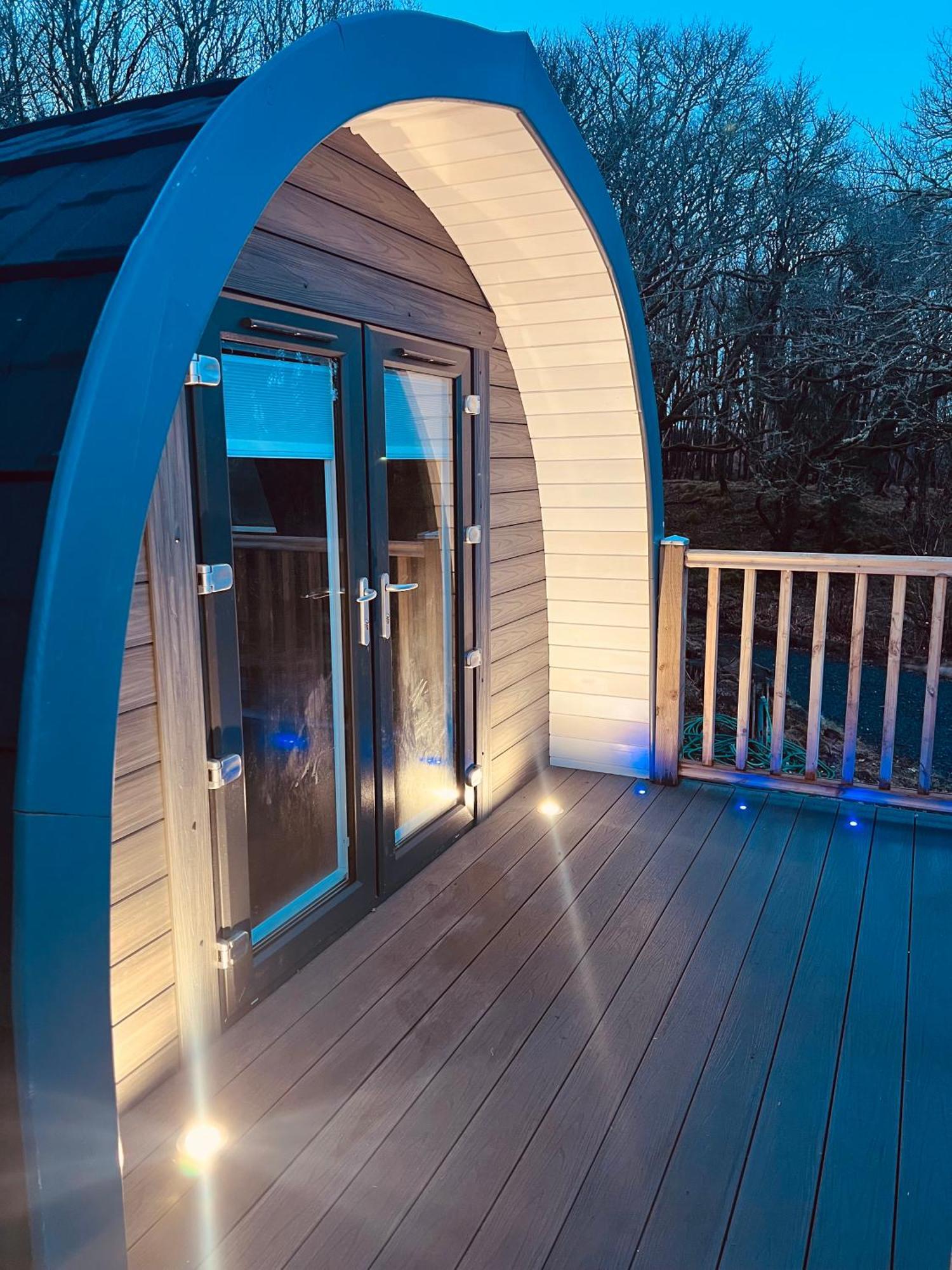 Hidden Hut - Aros View - Tobermory Villa Bagian luar foto